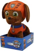 Boneco Zuma Patrulha Canina De Pelúcia 30cm Original Desenho