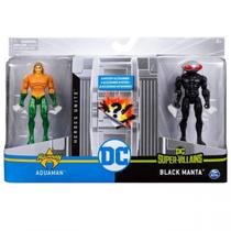 Bonecos Aquaman e Arraia Negra DC Comics - Sunny