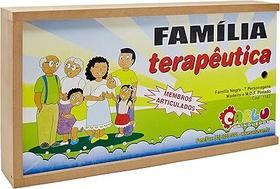 Bonecos Articulados Família Terapêutica Negra MDF - 7 Personagens