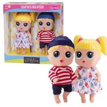 Bonecos Baby Buddies Gêmeos Super Estilosos Vinil Bambola Bonecos Baby Buddies Gêmeos Super Estilosos Vinil Bambola