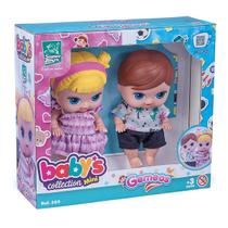 Bonecos Baby'S Collection Gêmeos Super Toys