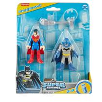 Bonecos Batman & Supergirl Imaginext Dc Super Friends M5645Z - Mattel