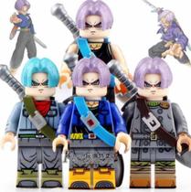 Bonecos Blocos De Montar Coleção Trunks Dragon Ball