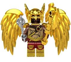 Bonecos Blocos De Montar Gavião Negro