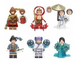 Bonecos Blocos De Montar Jornada Ao Oeste Nezha Rei Macaco