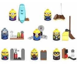 Bonecos Blocos De Montar Minions Meu Malvado Favorito