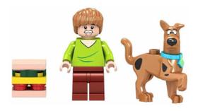 Bonecos Blocos De Montar Scooby Doo Salsicha Sanduíche