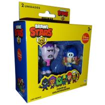 Bonecos Brawl Stars Pack 2 Personagens Frank e Penny Multikids Bonecos Brawl Stars Pack 2 Personagens Frank e Penny Multikids