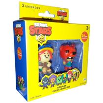 Bonecos Brawl Stars Pack 2 Personagens Jessie e Nita Multikids Bonecos Brawl Stars Pack 2 Personagens Jessie e Nita Multikids