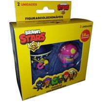 Bonecos Brawl Stars Pack 2 Personagens Poco e Eugênio Multikids