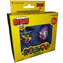 Bonecos Brawl Stars Pack 2 Personagens Poco e Mortis Multikids