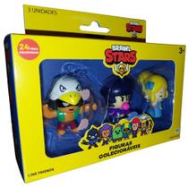 Bonecos Brawl Stars Pack 3 Personagens Bo Bibi Piper Multikids Bonecos Brawl Stars Pack 3 Personagens Bo Bibi Piper Multikids
