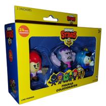 Bonecos Brawl Stars Pack 3 Personagens Colt Frank Mister P Multikids Bonecos Brawl Stars Pack 3 Personagens Colt Frank Mister P Multikids