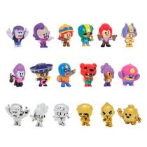 Bonecos Brawl Stars Pack Com 3 Figuras Sortidas Colecionável