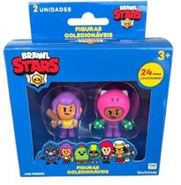 Bonecos Brawl Stars - Shelly e Rosa MULTIKIDS