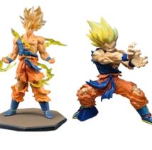 Bonecos briquedo Goku Dragon Ball Z PVC Figura Imagem em Ação Kit 2