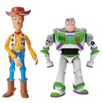 Bonecos Buzz Lightyear E Woody Que Fala Português- Toyng