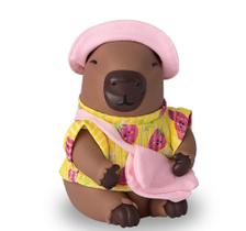 Bonecos Capivara todo em vinil macio Diver Capivara - Divertoys