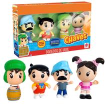 Bonecos Chaves Em Vinil Nhonho Seu Madruga Pópis Miniaturas Personagens Desenho Infantil - Líder Brinquedos