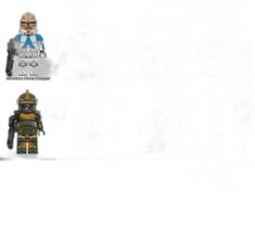 Bonecos Clone Troopers Blocos De Montar Star Wars