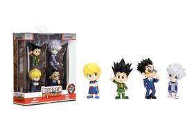 Bonecos Colecionáveis Jada Toys Hunter x Hunter Metalfigs 2.5" - Pacote com 4
