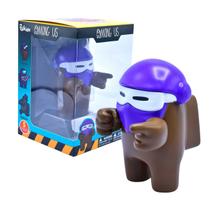 Bonecos colecionáveis Just Toys LLC Among Us Brown com máscara