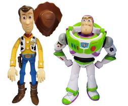 Bonecos Com Som Toy Story Buzz e Woody Etitoys