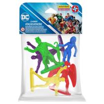 Bonecos DC Super Heroes com 5 Figuras 7cm - Estrela Bonecos DC Super Heroes com 5 Figuras 7cm - Estrela