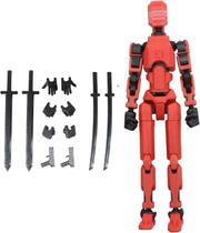 Bonecos de ação BROGEH Dummy 13 em PVC móvel multiarticulado