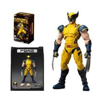 Bonecos De Ação Deadpool Wolverine X-Men Com Articulações Móveis, Brinquedos De Montar, Presentes, Bonecos De Ação Deadpool Wolverine X-Men Com Articulações Móveis, Brinquedos De Montar, Presentes,