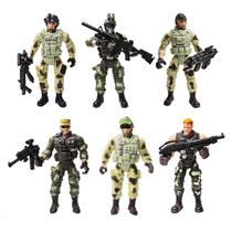 Bonecos de Ação HAPTIME Army Men SWAT Team - Conjunto com Armas