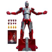 Bonecos de ação HiPlay ZD Toys Iron Men MK5, escala 1/10, 18 cm