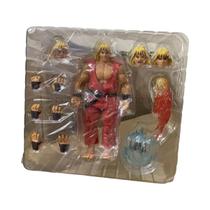 Bonecos De Ação Ken Masters, Ryu E Guile De Ultra Street Fighter II Com Articulações Móveis