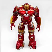 Bonecos De Ação Luminosos Dos Vingadores, Homem De Ferro, Hulkbuster, Hulk, Brinquedo Com