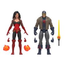 Bonecos de Ação Marvel Legends - Black Knight e Sersi (15cm) Bonecos de Ação Marvel Legends - Black Knight e Sersi (15cm)