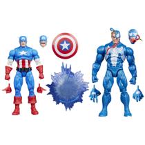 Bonecos de ação Marvel Legends Gamerverse Captain America vs Venom