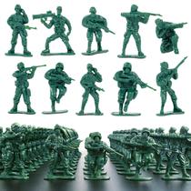 Bonecos de Ação Masculinos Toy Army Wankko - Pacote com 100 Unidades (2 Polegadas)