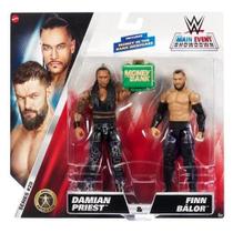 Bonecos de Ação Mattel WWE Main Event Championship - Pacote com 2 Bonecos de Ação Mattel WWE Main Event Championship - Pacote com 2