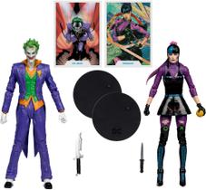 Bonecos de Ação McFarlane Toys DC Multiverse - Coringa (Pacote com 2)