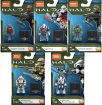 Bonecos de Ação Mega Construx Halo Heroes - Série 15 - Conjunto 5
