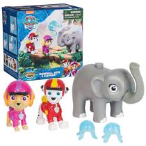 Bonecos de ação Paw Patrol Jungle Pups Marshall Skye