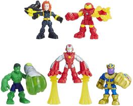 Bonecos de ação Playskool Heroes Marvel Power Up Squad