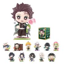 Bonecos de ação POP MART Kimetsu no Yaiba Birth Flower Series