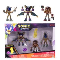 Bonecos de Ação Sonic Prime The Grim - 5 Peças de 2,5 Polegadas