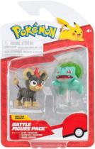 Bonecos de Batalha Litleo + Bulbasaur Pokémon 3421- Sunny