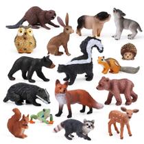Bonecos de brinquedo UANDME Forest Animals Babies 16 unidades para crianças