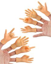 Bonecos de Dedos AQKILO Tiny Hands - Kit com 8 Peças Bonecos de Dedos AQKILO Tiny Hands - Kit com 8 Peças