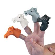 Bonecos de Dedos de Cavalo - 12 Peças - Diversão Garantida