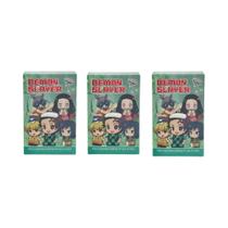 Bonecos De Mão Demon Slayer Com 6 Flores De Nascimento, Caixa Surpresa, Versão Q, Brinquedos De