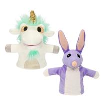 Bonecos de Pelúcia Bluey Unicorse e Bob Bilby (23-24cm) - Pacote com 2